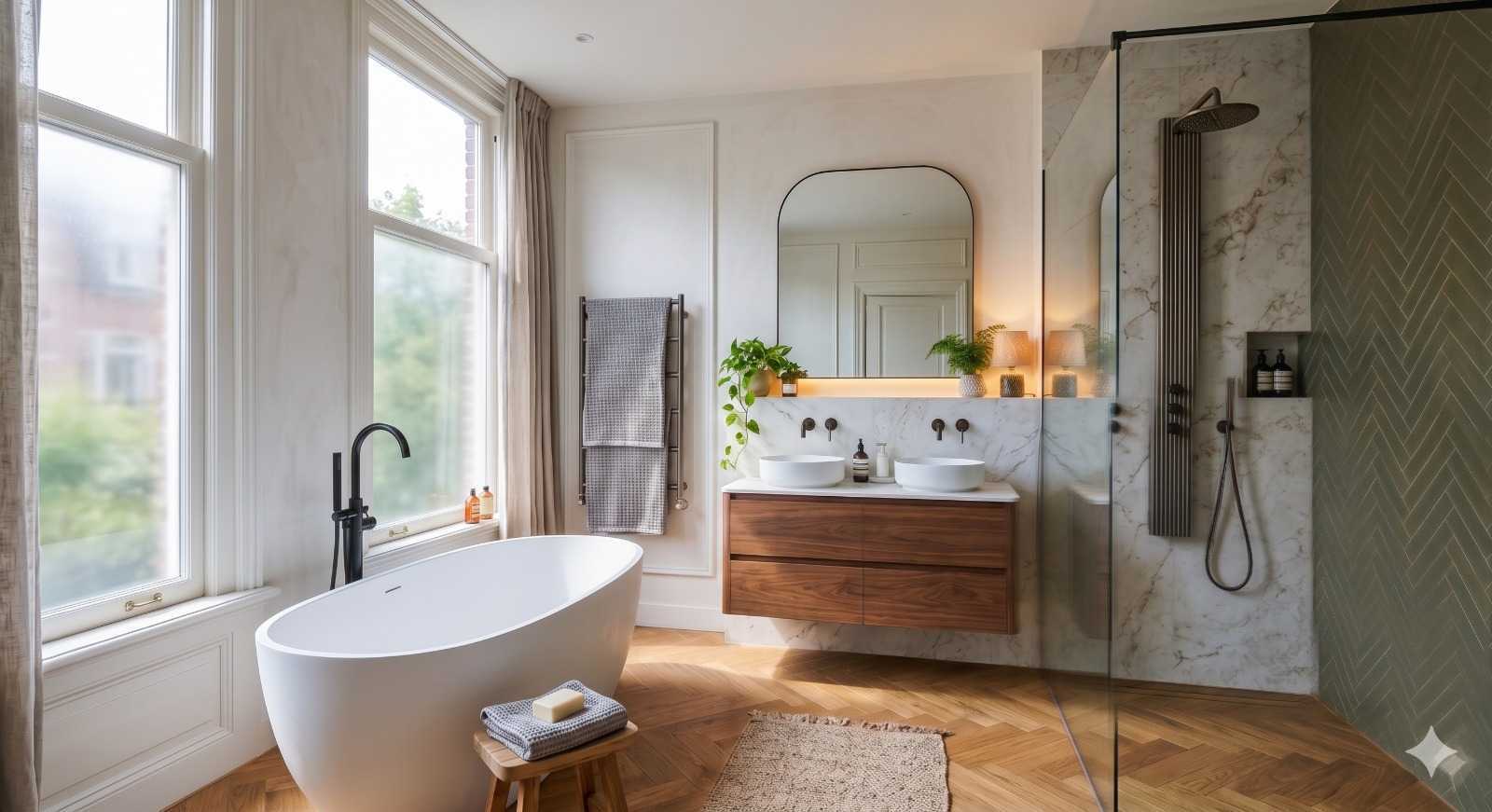 Badkamer renovatie